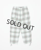 BAL PLAID WIDE MOUNTAIN PANT GREEN