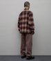 画像4: BAL PLAID WIDE MOUNTAIN PANT BROWN