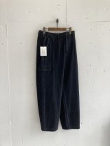 PWA LOOSE DENIM TROUSERS DEEP BLACK