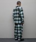 画像12: BAL PLAID WIDE MOUNTAIN PANT GREEN