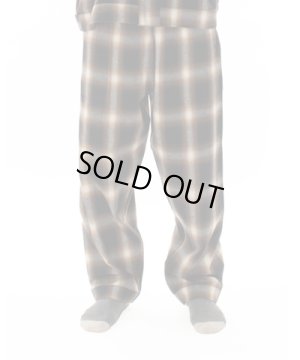 画像3: PHINGERIN NIGHT PANTS OMBRE PLAID BROWN