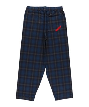 画像2: PHINGERIN NIGHT PANTS OMBRE PLAID NAVY