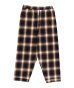 画像1: PHINGERIN NIGHT PANTS OMBRE PLAID BROWN (1)