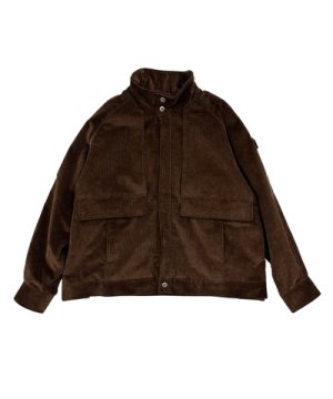 画像1: PHINGERIN TRAD CORD JACKET BROWN