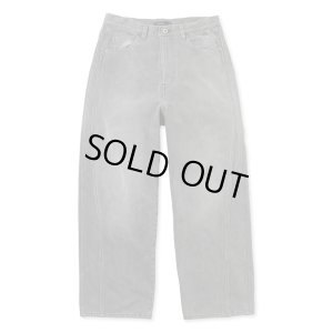 画像1: ROTOL TRIPLE SEEM 6P BLACK DENIM DAMAGED