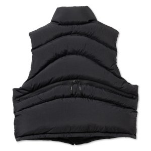 画像3: ROTOL CURVY DOWN VEST BLACK