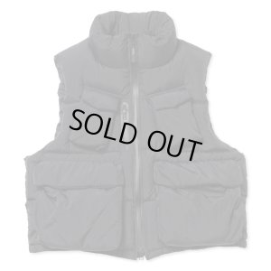 画像1: ROTOL CURVY DOWN VEST BLACK