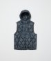 画像1: BAL / TAION REMOVABLE SLEEVE DOWN JACKET BLUE GRAY (1)