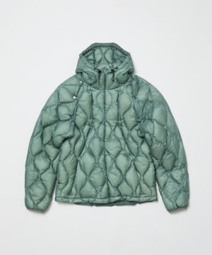 画像1: BAL / TAION REMOVABLE SLEEVE DOWN JACKET DARK MINT