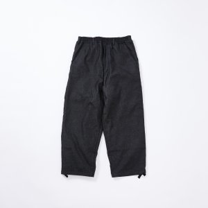 画像1: rajabrooke STRETCH DENIM EG PANTS BLACK