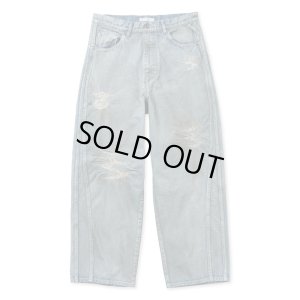 画像1: ROTOL TRIPLE SEEM 6P DENIM BORO
