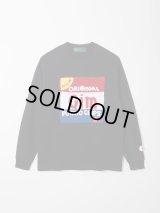 gim context GIM Potato Chips Hand-crochet Long SleeveT-shirt Black