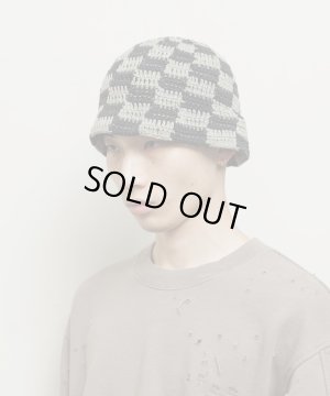 画像2: BAL HAND KNIT BUCKET HAT GRAY