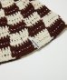 画像2: BAL HAND KNIT BUCKET HAT BROWN (2)