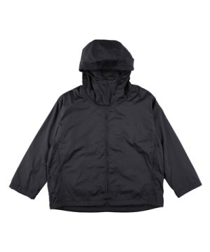 画像1: PHINGERIN FULL PACK NYLON RIPSTOP ANORAK BLACK