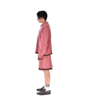 画像5: PHINGERIN CORDY KNIT JACKET PINK