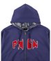 画像2: PHINGERIN PNGN ZIP HOODIE BLUE NAVY