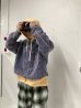 画像12: gim context Hand-Stitched Damaged Denim Knit Jacket