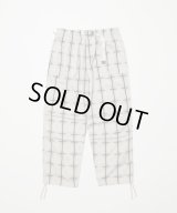 BAL PLAID WIDE MOUNTAIN PANT GRAY