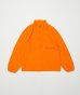 画像3: BAL DETACHABLE SLEEVE GRID FLEECE PULL OVER ORANGE