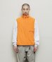 画像7: BAL DETACHABLE SLEEVE GRID FLEECE PULL OVER ORANGE