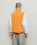 画像10: BAL DETACHABLE SLEEVE GRID FLEECE PULL OVER ORANGE