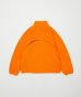 画像4: BAL DETACHABLE SLEEVE GRID FLEECE PULL OVER ORANGE