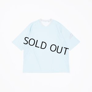 画像1: rajabrooke UNIFORM TEE LT.BLUE