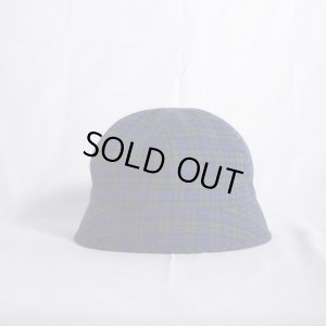画像2: TONE TIED HAT NAVY CHECK