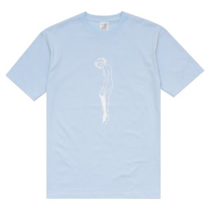 画像1: WHIMSY CATHIE TEE LIGHT BLUE