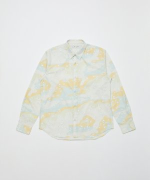 画像1: BAL HALF FLY BUTTON SHIRT