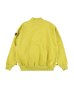 画像2: PHINGERIN DOUBLE HENLEY SWEATSHIRT LIME