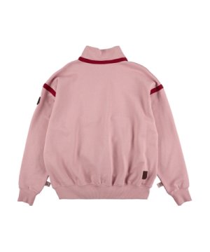 画像2: PHINGERIN QUARTER ZIP SWEATSHIRT PINK