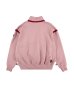 画像2: PHINGERIN QUARTER ZIP SWEATSHIRT PINK (2)