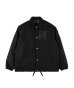 画像2: PHINGERIN WOOL MELTON COACH JACKET BLACK (2)