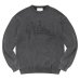 画像1: WHIMSY FADED EMJAY SWEATER BLACK (1)