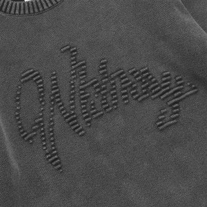 画像2: WHIMSY FADED EMJAY SWEATER BLACK