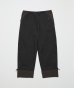 画像2: BAL PIGMENT NYLON TRACK PANT CARBON BLACK (2)