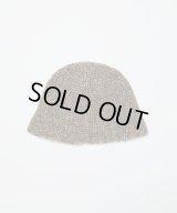 BAL MIXED HAND KNIT BUCKET HAT BROWN