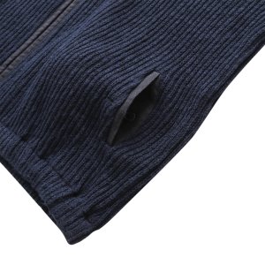 画像3: WHIMSY Low Gauge Knit Jacket Navy