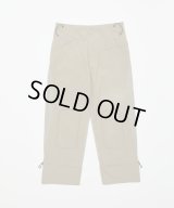 BAL PIGMENT NYLON TRACK PANT KHAKI GRAY