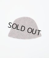 BAL MIXED HAND KNIT BUCKET HAT BURGUDY