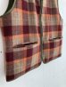 画像8: PWA WASHABLE REFINE-WOOL CHK RV VEST OLIVE