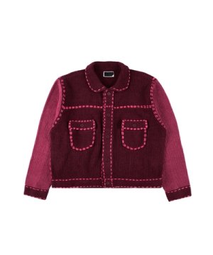 画像1: PHINGERIN PG1 KNIT BURGUNDY