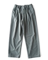 COMFORTABLE REASON Fleece Back Slacks SAGE GREEN