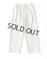 COMFORTABLE REASON Fleece Back Slacks IVORY
