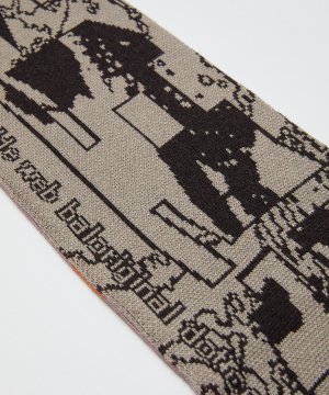 画像4: BAL JACQUARD KNIT SOCCER SCARF