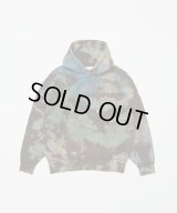 BAL LOGO TIE DYE HOODIE by YUKIDYE