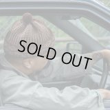 USUAL THINGS SCRUTINY Jacquard Beanie Brown