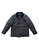 COMFORTABLE REASON Boa Puff Jacket CHARCOAL